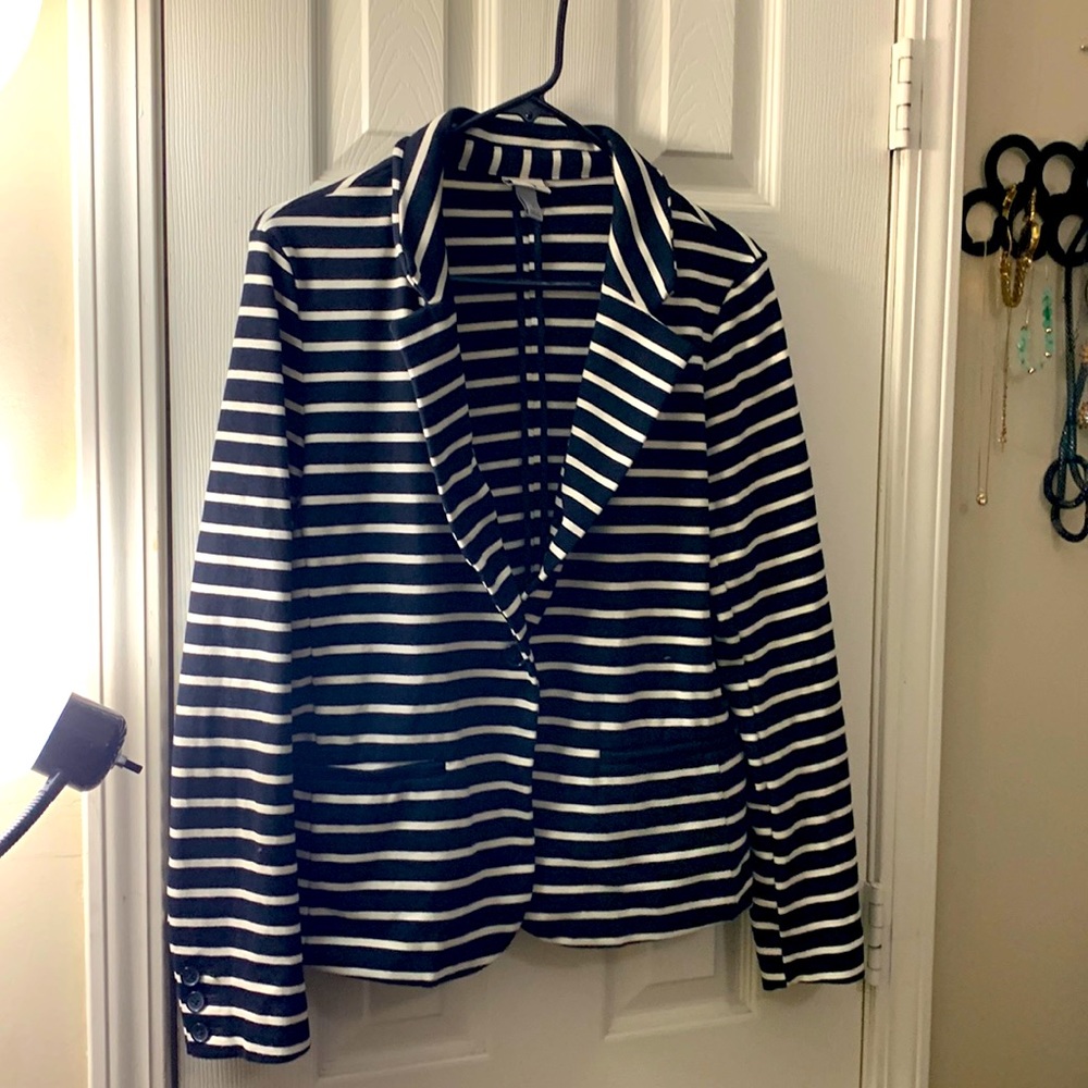 Strip blazer